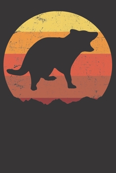 Notebook: Tasmanian Devil Ruled 6x9 120 Pages