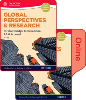 Paperback Global Perspectives and Research for Cambridge International as & a Level Print & Online Book [With eBook] Book