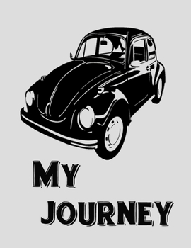 Paperback My Journey: Alzheimer's Dementia Notebook. Large 8.5"x11", 100 Lined Pages to fill in with Daily Routines, Important Information, Book