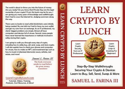 Paperback Learn Crypto by Lunch Book