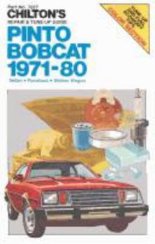 Paperback Pinto/Bobcat 1971-80 Book