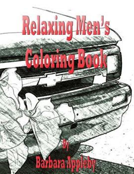 Paperback Relaxing Men's Coloring Book