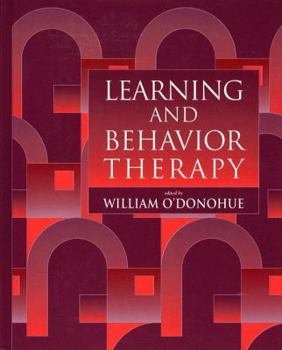 Paperback Learning and Behavior Therapy Book