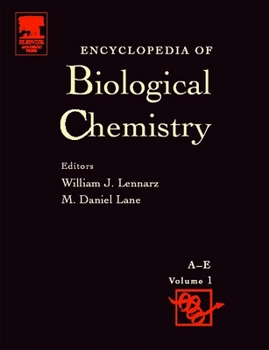 Hardcover Encyclopedia of Biological Chemistry Book