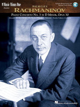 Paperback Rachmaninov Concerto No. 3 in D Minor, Op. 30: Music Minus One Piano [With 3 CDs] Book