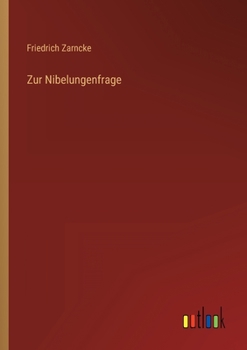 Paperback Zur Nibelungenfrage [German] Book