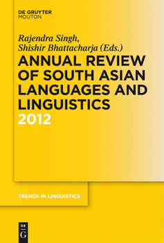 Hardcover Annual Review of South Asian Languages and Linguistics: 2012 Book