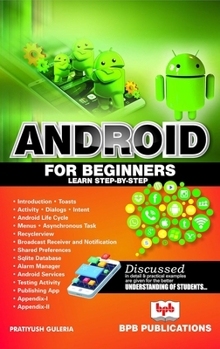 Paperback Android for Beginners: Learn Step-by-Step Book
