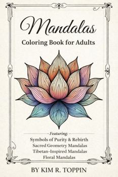 Paperback Mandalas Coloring Book for Adults Book