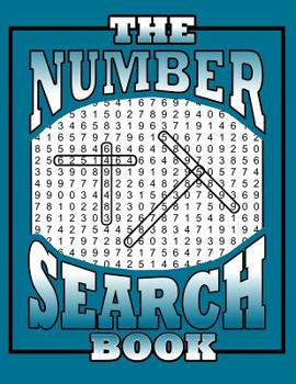 Paperback The Number Search Book: 105 Large Print Puzzles [Large Print] Book