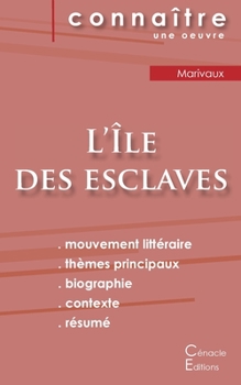 Fiche de lecture L'Île des esclaves de Marivaux (Analyse littéraire de référence et résumé complet) (ÉDITIONS DU CÉNACLE) (French Edition)