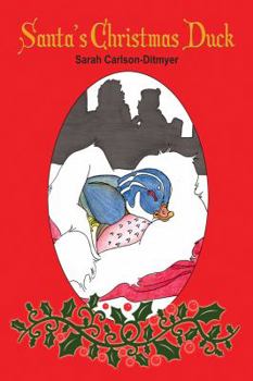 Hardcover Santa's Christmas Duck Book