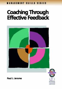 Paperback Coaching Through Effective Feedback Book