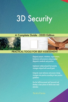 Paperback 3D Security A Complete Guide - 2020 Edition Book