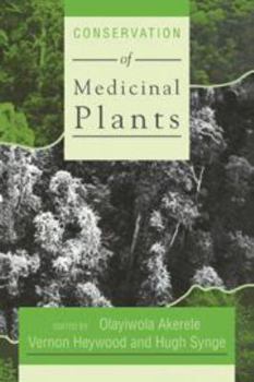 Hardcover Conservation of Medicinal Plants Book