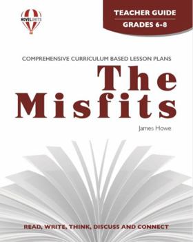 Paperback The Misfits - Teacher Guide by Novel Units Book