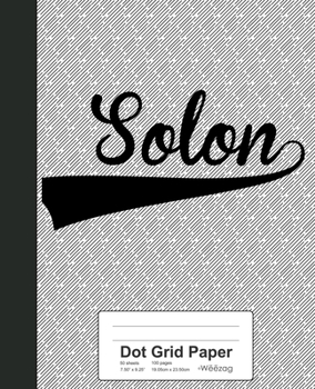Paperback Dot Grid Paper: SOLON Notebook Book