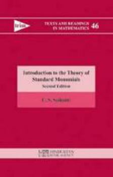 Paperback Introduction to the Theory of Standard Monomials (Hindustan Book Agency) Book