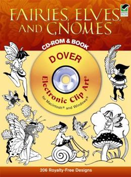 Paperback Fairies, Elves, and Gnomes [With CDROM] Book