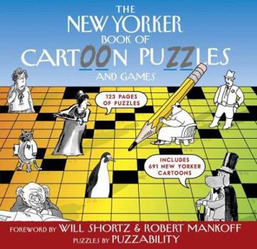 Spiral-bound New Yorker Book of Cartoon Puzzles and Games: 200 Brain-Teasers for Puzzlers of All Levels Book