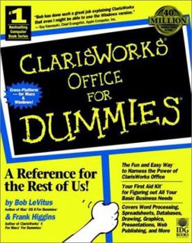 Paperback ClarisWorks Office for Dummies Book