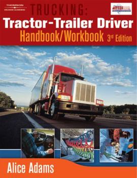 Paperback Trucking: Tractor-Trailer Driver Handbook/Workbook Book