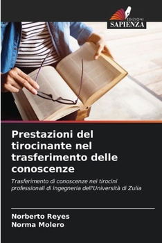 Paperback Prestazioni del tirocinante nel trasferimento delle conoscenze [Italian] Book