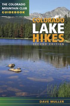 Paperback Colorado Lake Hikes Book