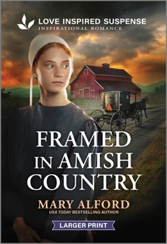 Mass Market Paperback Framed in Amish Country [Large Print] Book