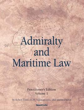 Paperback Admiralty and Maritime Law Volume 1 Book