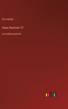 Hardcover Haus Nummer 37: in Großdruckschrift [German] Book