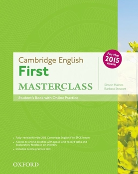Paperback Cambridge English First Masterclass Student Book with Online Practice Test Book