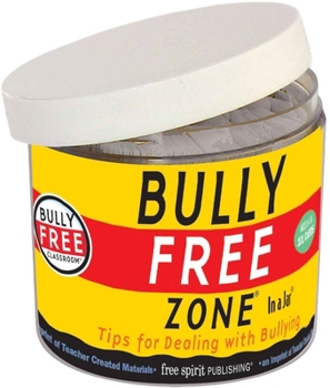 Hardcover Bully Free Zone in a Jar(r): Tips for Dealing with Bullying Book