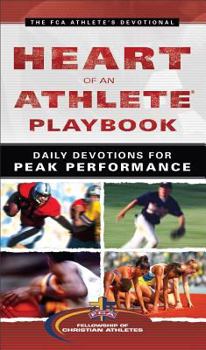 Paperback Heart of an Athlete Playbook: Daily Devotions for Peak Performance Book