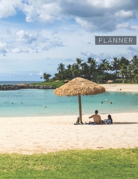 Paperback Planner: Hawaii 2 Year Weekly Planning Organizer - 2020 - 2021 - Tropical Beach Landscape Seascape Cover - January 20 - Decembe Book