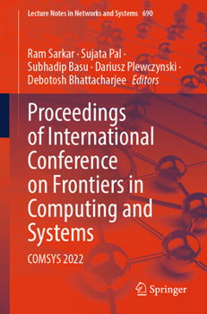 Paperback Proceedings of International Conference on Frontiers in Computing and Systems: Comsys 2022 Book