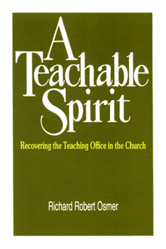 Paperback A Teachable Spirit Book