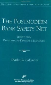 Paperback The Postmodern Bank Safety Net: Lessons from Developed and Developing Economies (AEI Studies on Financial Market Deregulation) Book