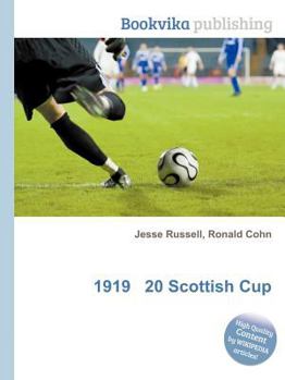 Paperback 1919 20 Scottish Cup Book