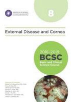 Paperback 2018-2019 Basic and Clinical Science Course (BCSC), Section 8: External Disease and Cornea Book