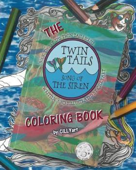 Paperback Twin Tails: Song of The Siren ...The Coloring Book