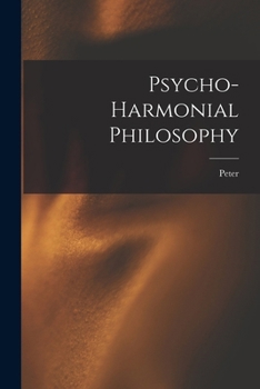 Paperback Psycho-harmonial Philosophy Book