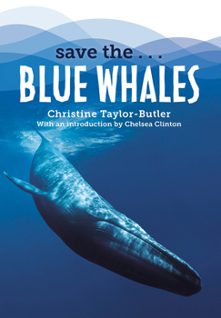 Paperback Save the...Blue Whales Book