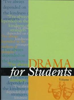 Drama for Students, Volume 1 - Book  of the Drama for Students