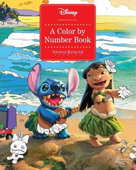 Disney Dreams Thomas Kinkade Studios: A Color by Number Book