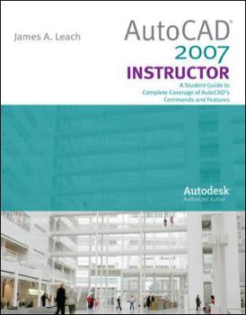 Paperback AutoCAD 2007 Instructor Book