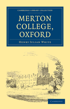 Paperback Merton College, Oxford Book