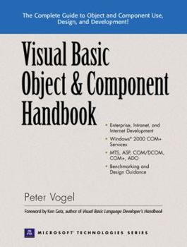 Paperback Visual Basic Object and Component Handbook Book