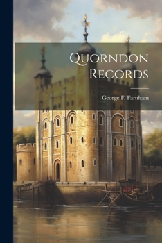 Paperback Quorndon Records Book