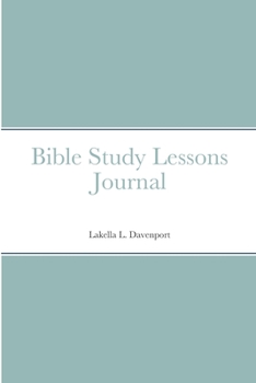 Paperback Bible Study Lessons Journal Book